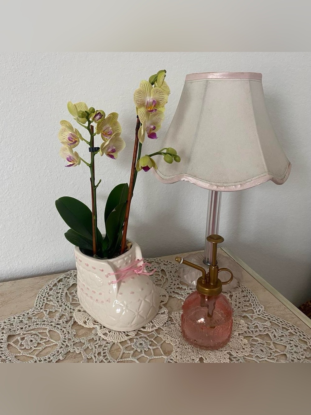 Decorative Ceramic Shoe Planter